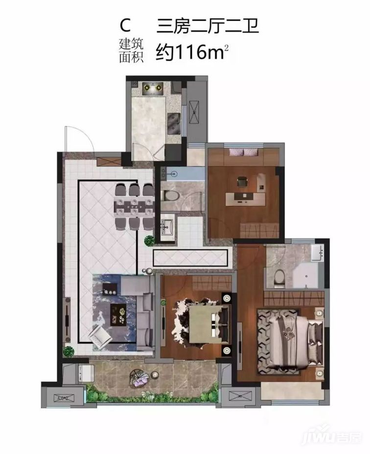 新房速递：仪征绿地城市空间站在售户型有哪些，小区环境好吗？