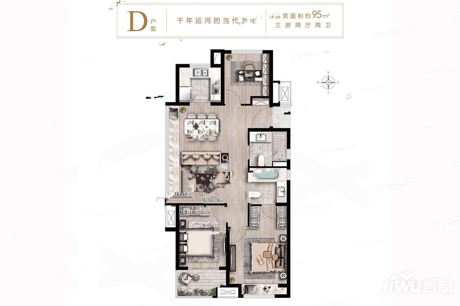 扬州运河宝龙观邸户型图有哪些_运河宝龙观邸值得投资吗？